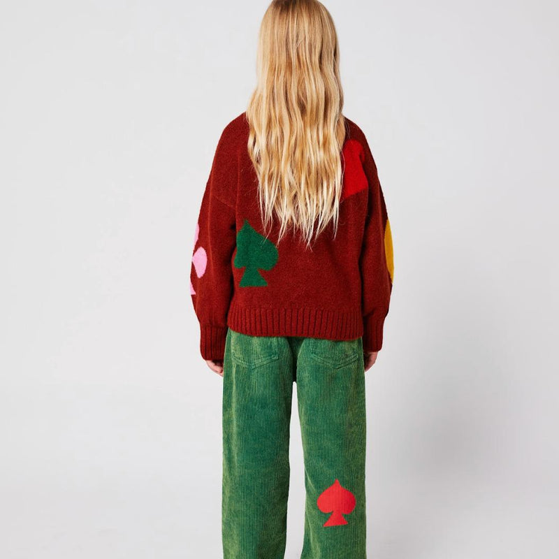 Bobo Choses Bobo Joker Jacquard Turtle Neck Jumper