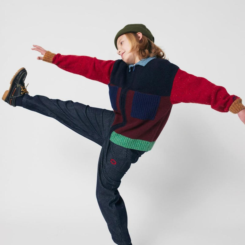 Bobo Choses Color Block Cardigan