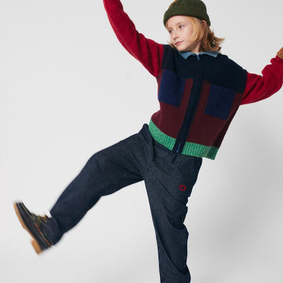 Bobo Choses Color Block Cardigan