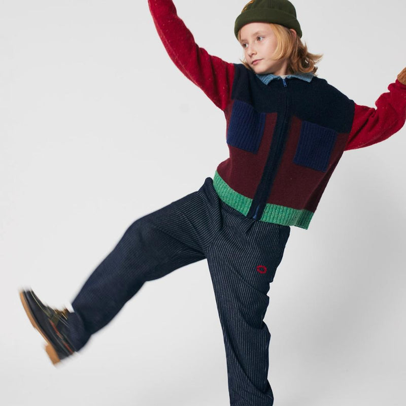 Bobo Choses Color Block Cardigan