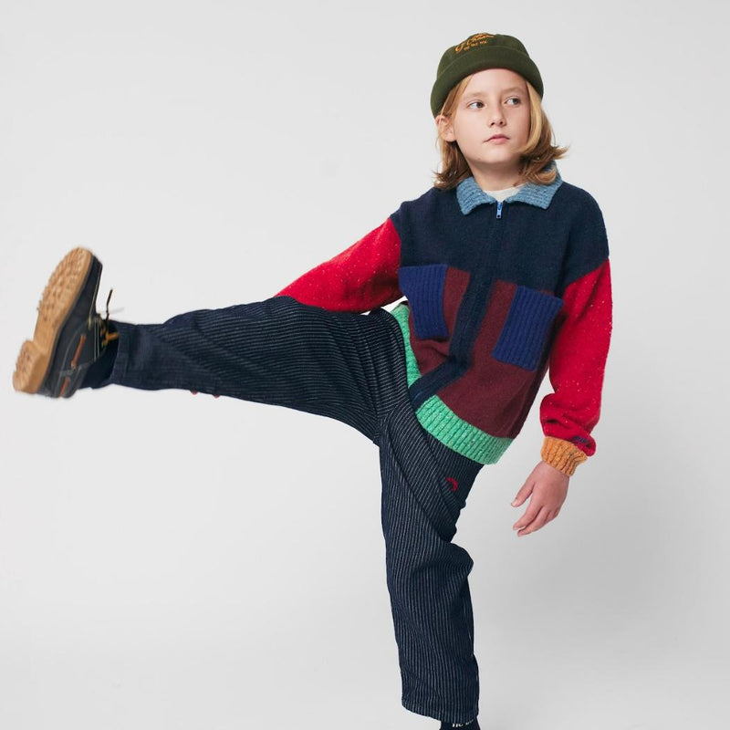 Bobo Choses Color Block Cardigan