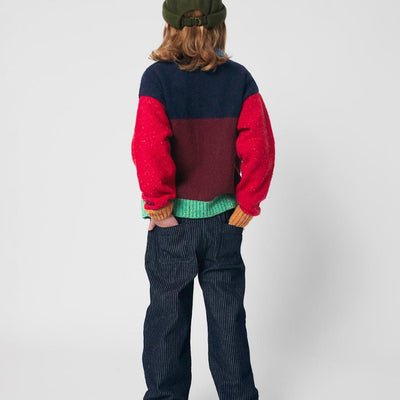 Bobo Choses Color Block Cardigan