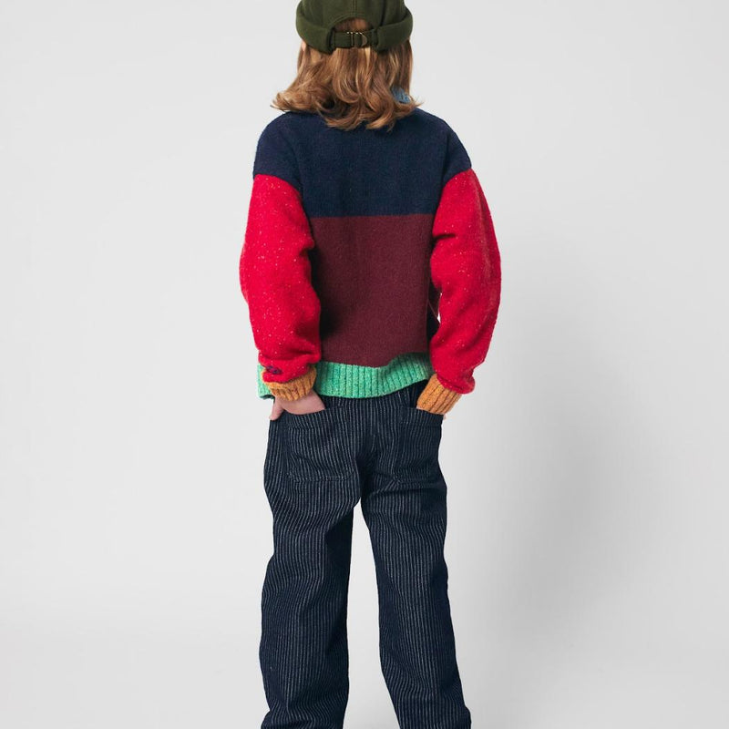 Bobo Choses Color Block Cardigan