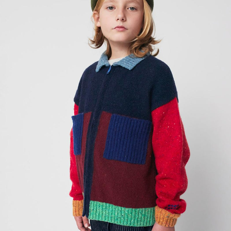 Bobo Choses Color Block Cardigan
