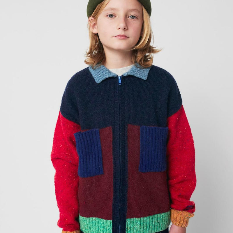 Bobo Choses Color Block Cardigan