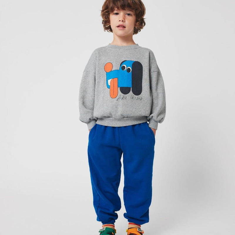 Bobo Choses Doggy Mate Sweatshirt Heather Grey