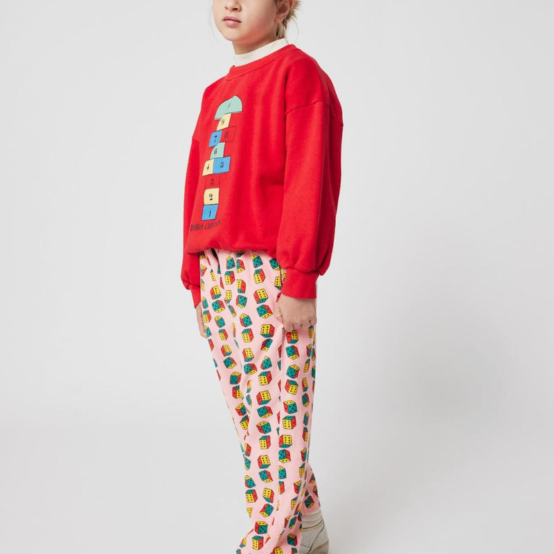 Bobo Choses Hopscotch Sweatshirt Red