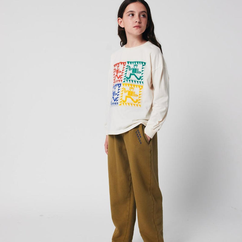 Bobo Choses Jogging Pants Khaki