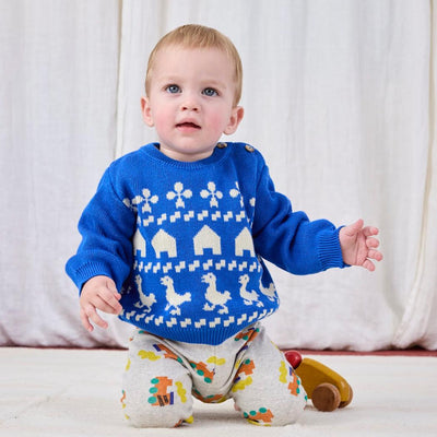 Bobo Choses Baby Farm Jacquard Jumper