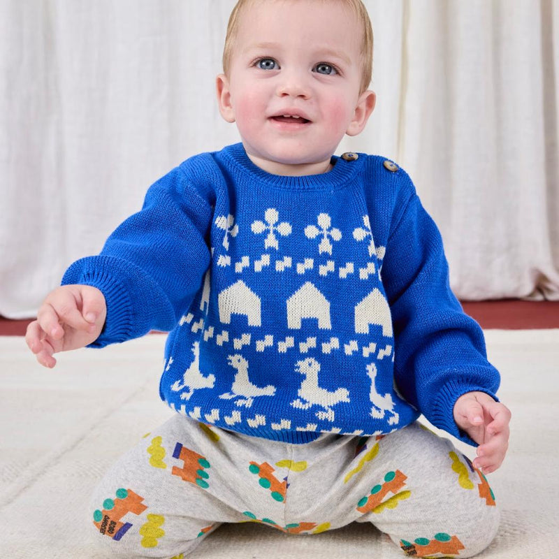 Bobo Choses Baby Farm Jacquard Jumper