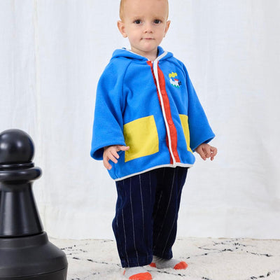 Bobo Choses Baby Choo Choo Polar Fleece Jacket