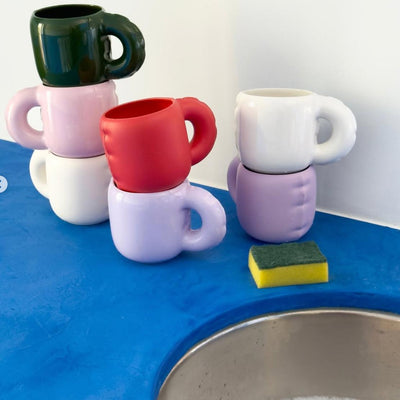 Home Studyo Mug Gaston Coral Mat