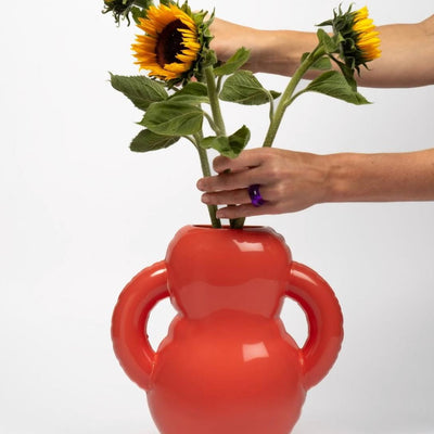 Home Studyo Vase Oscar Sky Gloss
