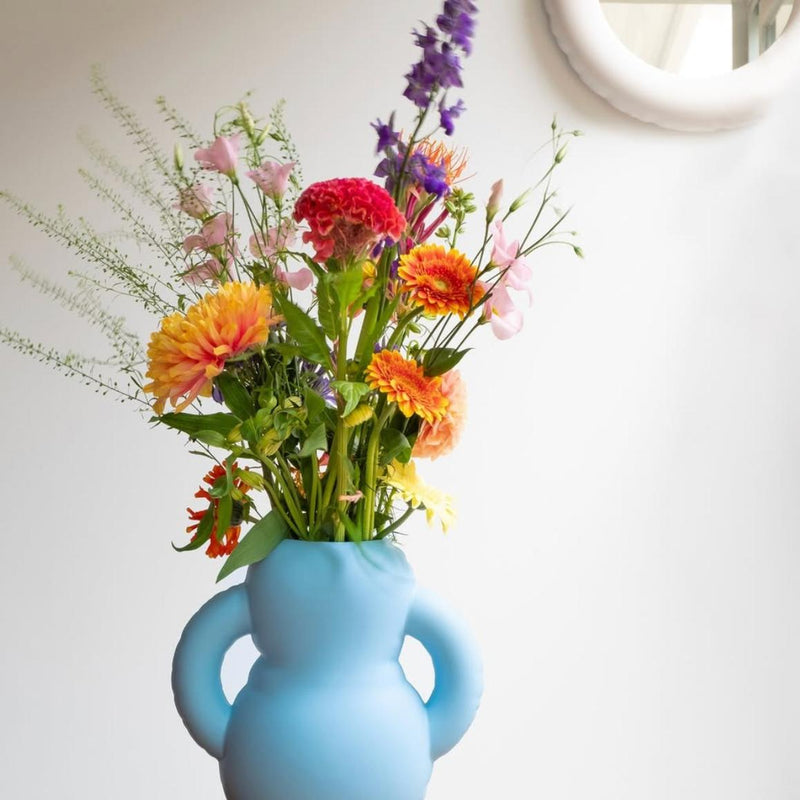 Home Studyo Vase Oscar Sky Gloss