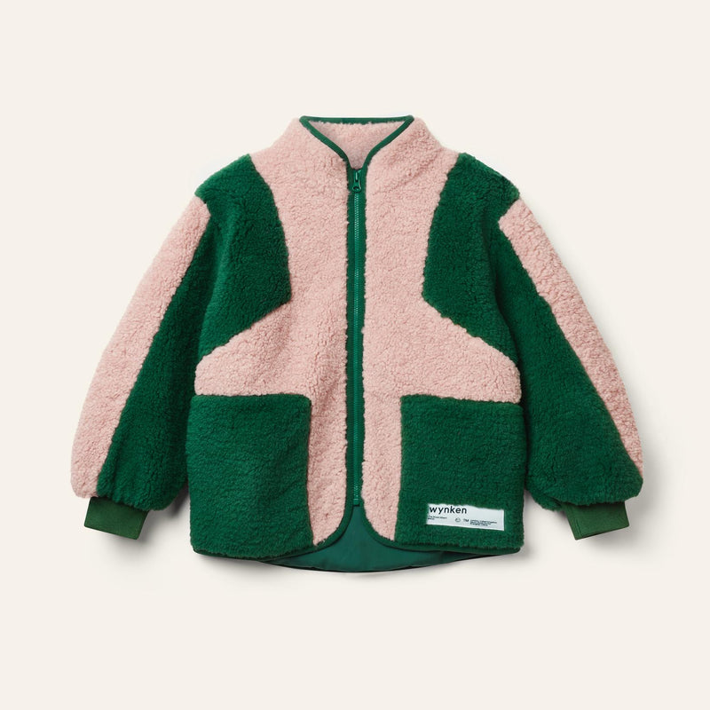 Wynken Wilderness Jacket Blush Pink/ Python Green