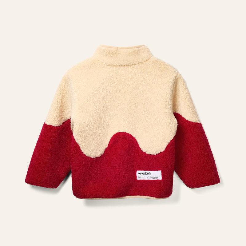 Wynken Dancing Dahlia Jacket Red/Ecru