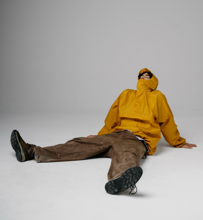 Susan Bijl The New Rain Jacket Lino