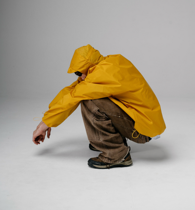 Susan Bijl The New Rain Jacket Lino