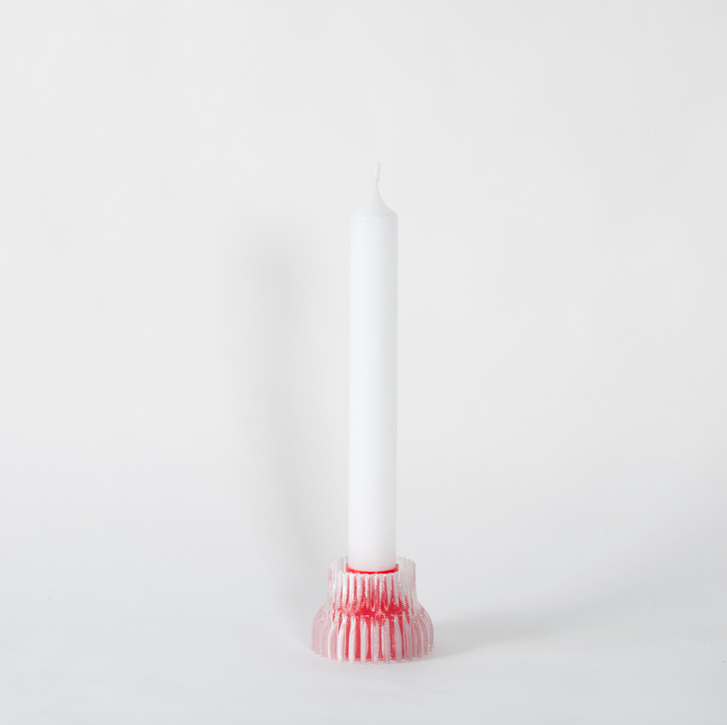 Studio Warren & Laetitia Double Candle Stick 2in1 Red