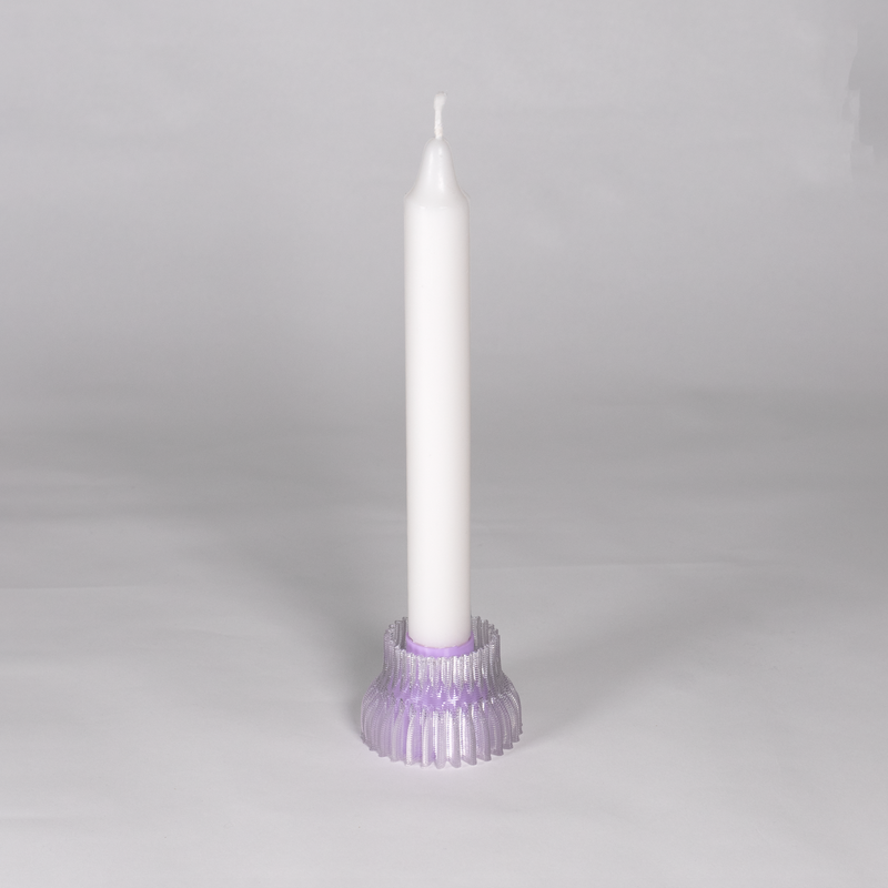 Studio Warren & Laetitia Double Candle Stick 2in1 Purple