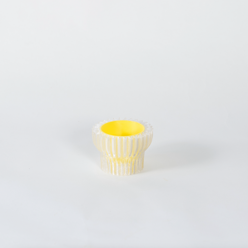 Studio Warren & Laetitia Double Candle Stick 2in1 Yellow