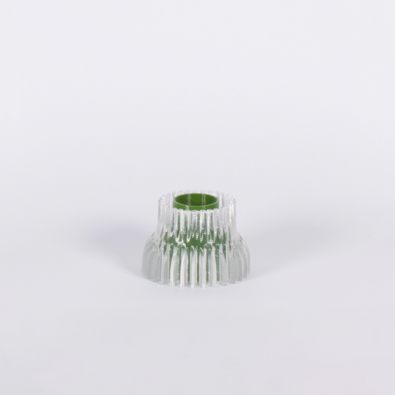 Studio Warren & Laetitia Double Candle Stick 2in1 Khaki