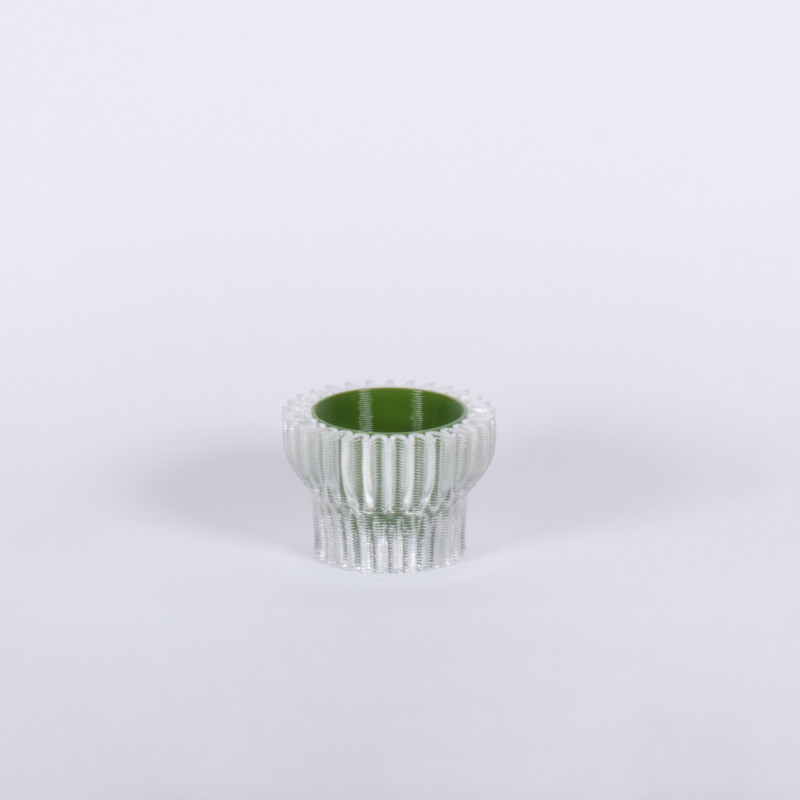 Studio Warren & Laetitia Double Candle Stick 2in1 Khaki