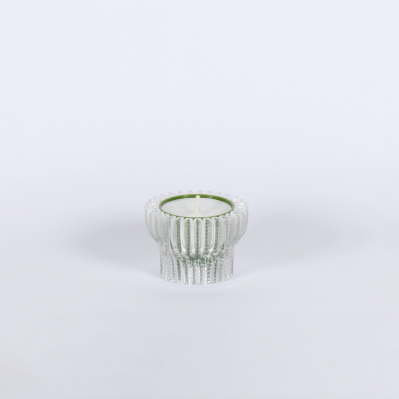 Studio Warren & Laetitia Double Candle Stick 2in1 Khaki