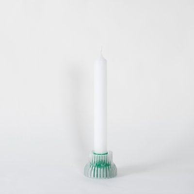 Studio Warren & Laetitia Double Candle Stick 2in1 Green