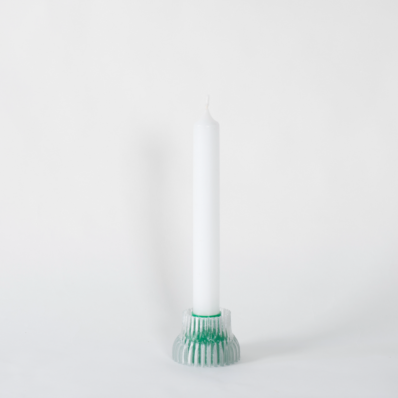 Studio Warren & Laetitia Double Candle Stick 2in1 Green