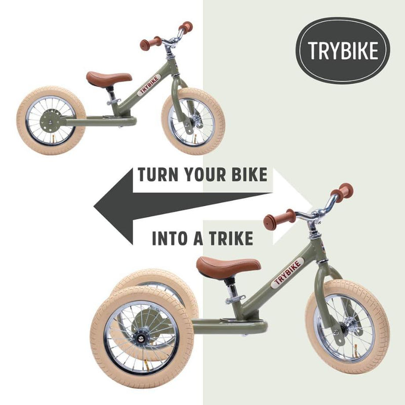 Trybike Loopfiets- Steel Matt Grey