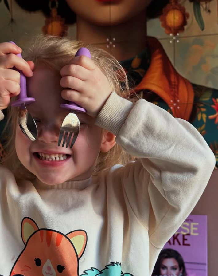 Tress The Spoon & Fork Purple