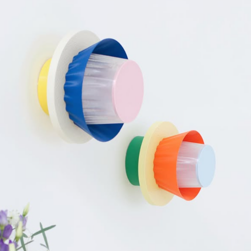 Studio Warren & Laetitia Mina Wall Lamp Sky Blue/ Green/ Pastel Yellow/