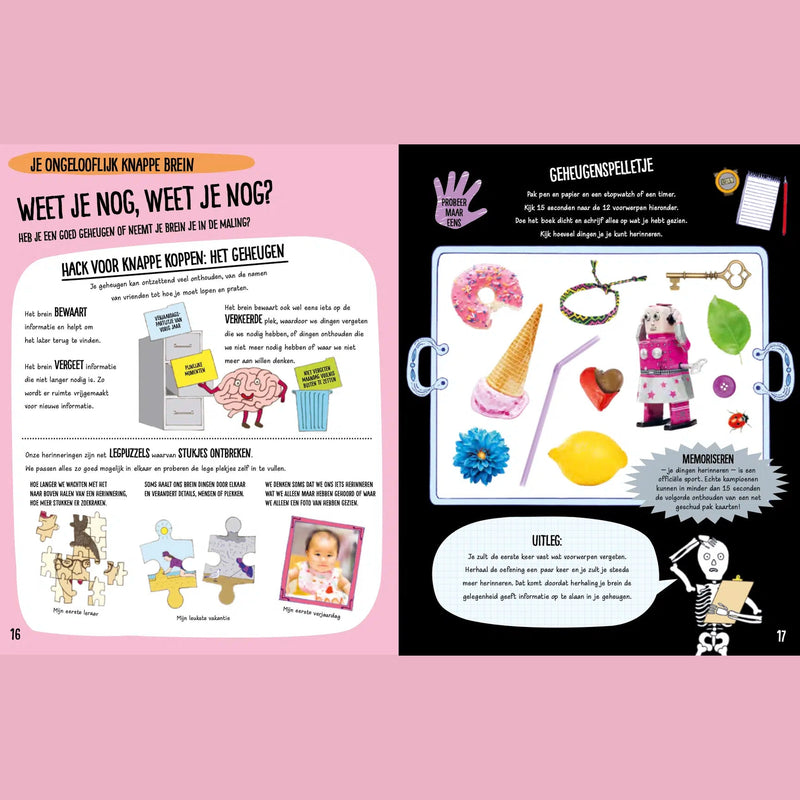 Boek: Voor Knappe Koppen - Lichaam En Brein