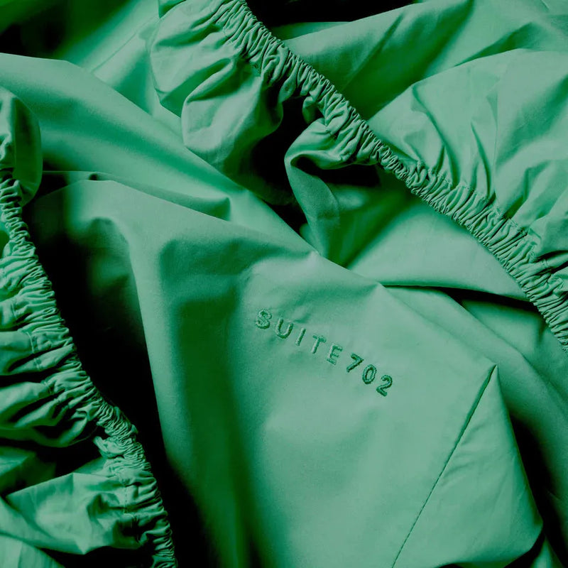 Suite702 Hoeslaken Jade Green (Eénpersoonsbed)