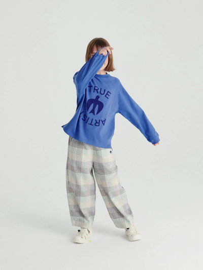 True Artist  T-shirt no12 Iris Blue