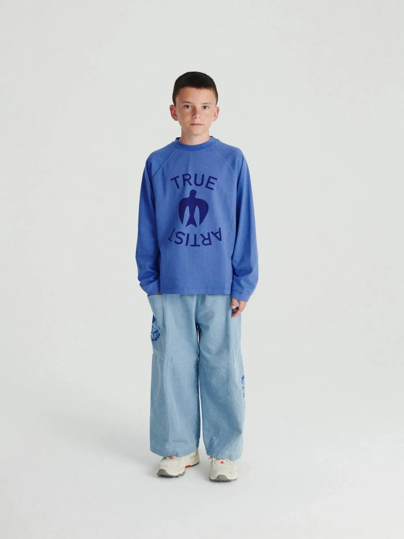 True Artist  T-shirt no12 Iris Blue