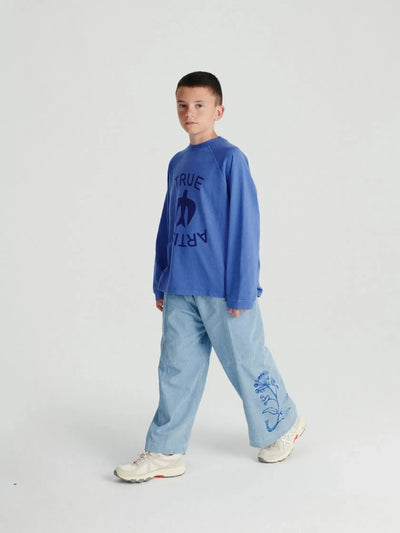 True Artist  T-shirt no12 Iris Blue