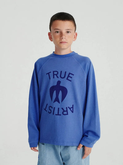 True Artist  T-shirt no12 Iris Blue