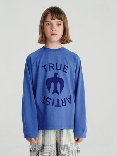 True Artist  T-shirt no12 Iris Blue