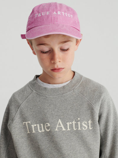 True Artist Sweatshirt n01 Melange Gray