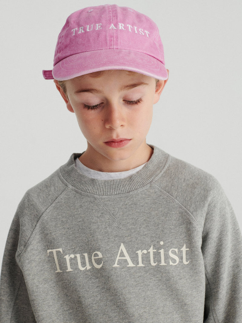 True Artist Sweatshirt n01 Melange Gray