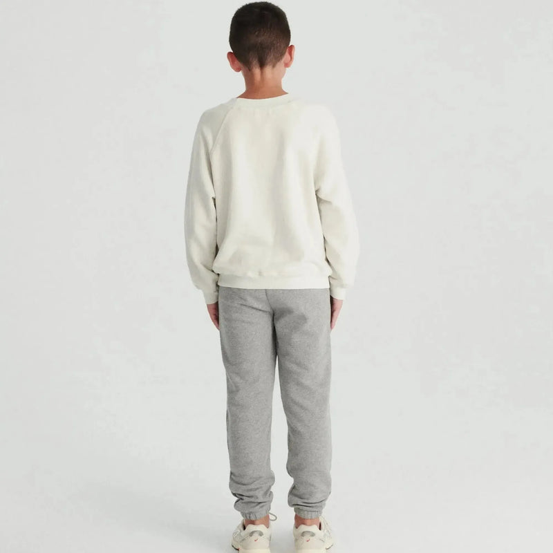 True Artist Sweatpants no05 Melange Gray