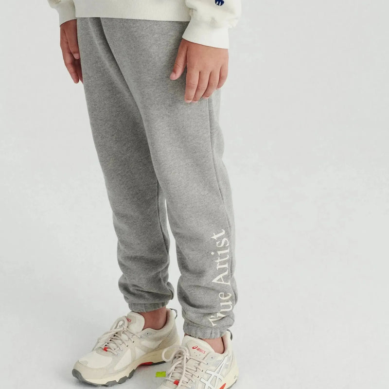 True Artist Sweatpants no05 Melange Gray