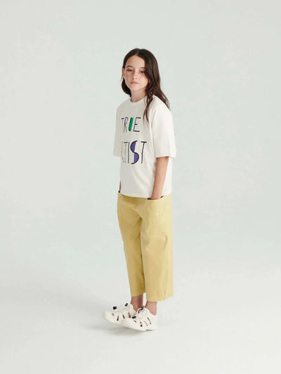 True Artist T-shirt no05 True Ivory White