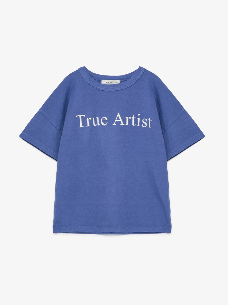 True Artist  T-shirt no01 Iris Blue