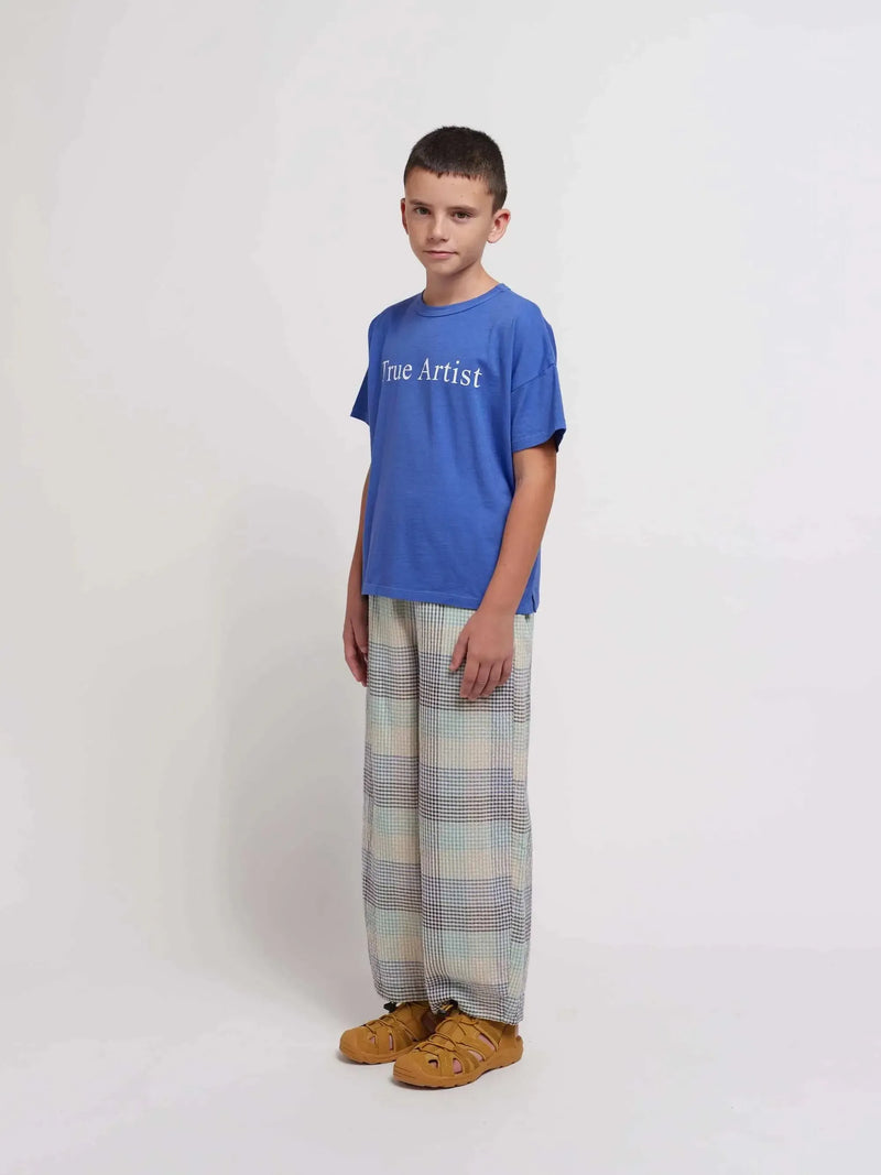 True Artist  T-shirt no01 Iris Blue