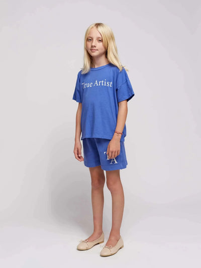 True Artist  T-shirt no01 Iris Blue