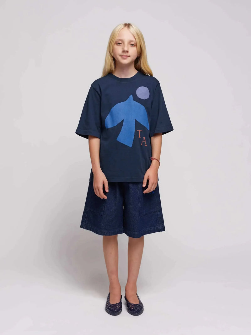 True Artist T-shirt no05 Navy Blue