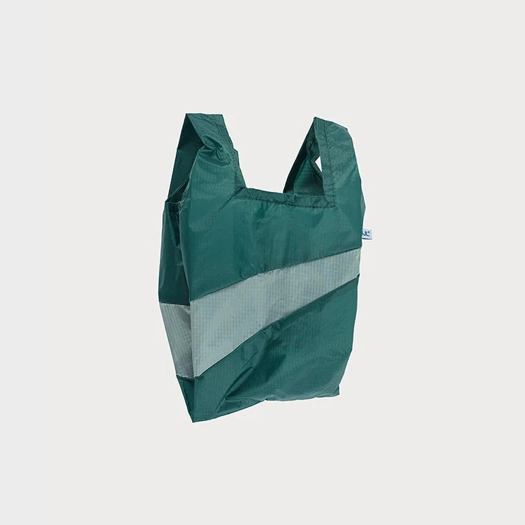 Susan Bijl The New Shopping Bag Pine & Grey Small